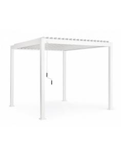 Pérgola 3x3 blanco - Bizzotto ocean 2