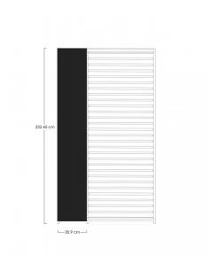 Vertical panel pergola anthracite - BIZZOTTO ocean 2