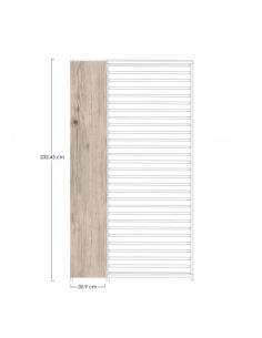 Rustic vertical pergola panel - BIZZOTTO ocean 2