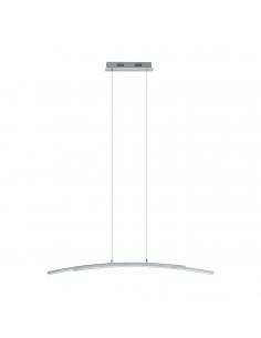 EGLO 96096 - PERTINI LED pendant lamp in Steel, chrome aluminum and Acrylic