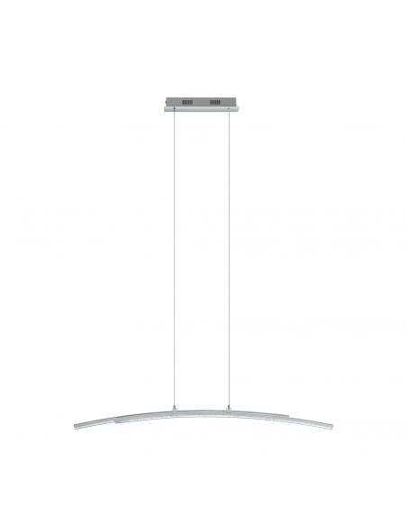 EGLO 96096 - PERTINI LED pendant lamp in Steel, chrome aluminum and Acrylic