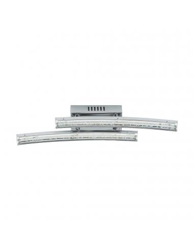 EGLO 96097 - PERTINI LED Wall Light in Steel, Chrome Aluminum and Acrylic