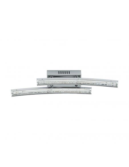 EGLO 96097 - PERTINI LED Wall Light in Steel, Chrome Aluminum and Acrylic