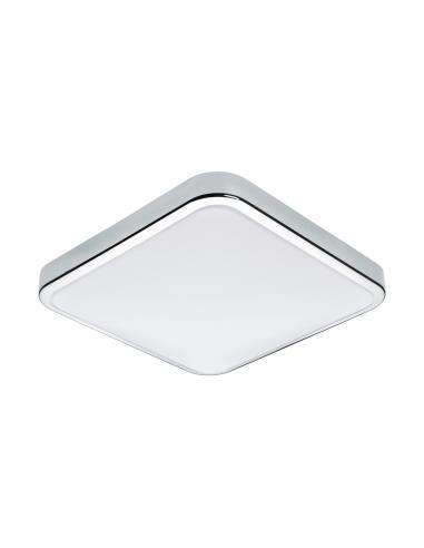 EGLO 96229 - MANILVA 1 LED Wall Light in Chrome Steel and Acrylic