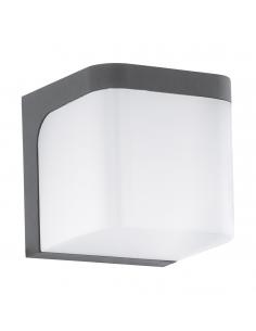 EGLO 96256 - JORBA Outdoor LED wall light in Anthracite Cast Aluminum and Acrylic