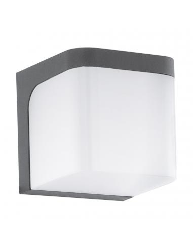 EGLO 96256 - JORBA Outdoor LED wall light in Anthracite Cast Aluminum and Acrylic