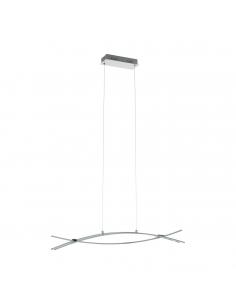 EGLO 96331 - NEVADO LED pendant lamp in Chrome Aluminum and Acrylic