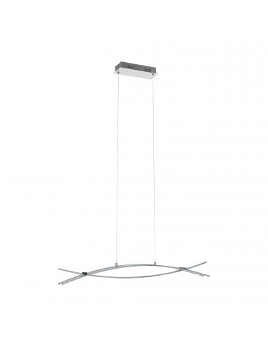 EGLO 96331 - NEVADO LED pendant lamp in Chrome Aluminum and Acrylic