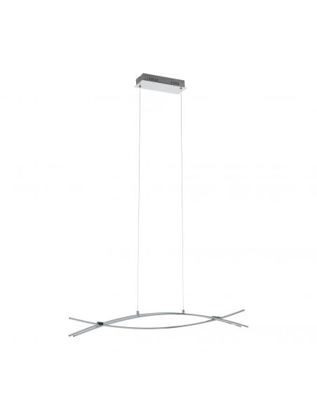 EGLO 96331 - NEVADO LED pendant lamp in Chrome Aluminum and Acrylic