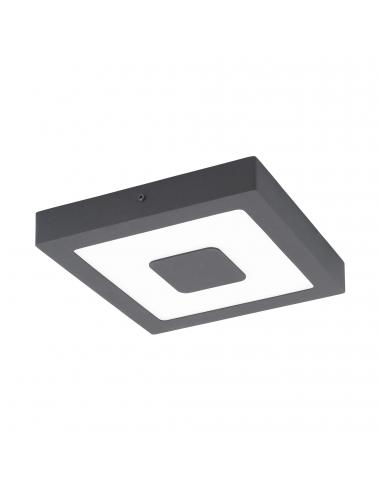 EGLO 96489 - IPHIAS Aplique de exterior LED en Fundición de aluminio antracita y Acrílico