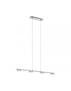 EGLO 96525 - CARTAMA 1 LED pendant lamp in Chrome Steel and Acrylic