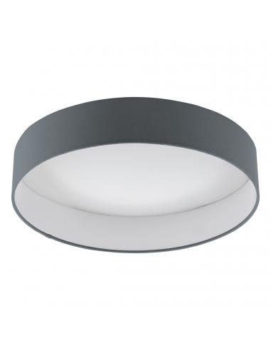 EGLO 96538 - PALOMARO 1 LED Ceiling Light in White Acrylic and Textile