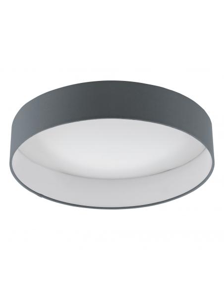 EGLO 96538 - PALOMARO 1 LED Ceiling Light in White Acrylic and Textile