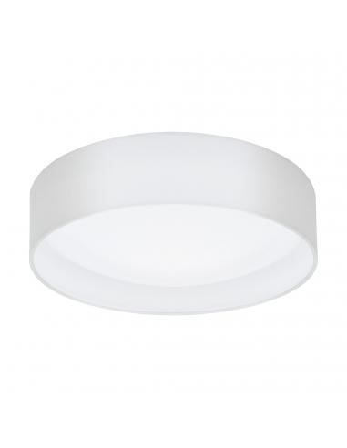 EGLO 31588 - PASTERI LED Ceiling Light in Acrylic, white steel and Textile