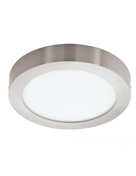 EGLO 96677 - FUEVA-C LED Surface Lamp in Die-cast Nickel-Matte Metal and Acrylic