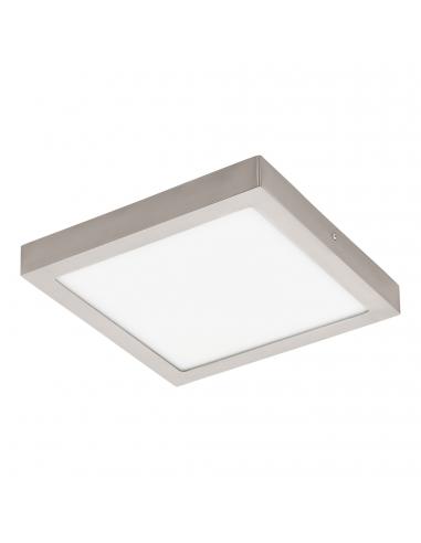 EGLO 96681 - FUEVA-C LED Surface Lamp in Die-cast Nickel-Matt Metal and Acrylic
