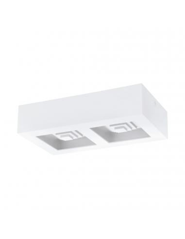 EGLO 96792 - FERREROS LED Ceiling Light in White Steel and Acrylic