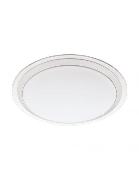 EGLO 96818 - COMPETA-C LED Ceiling Light in White Steel and Acrylic