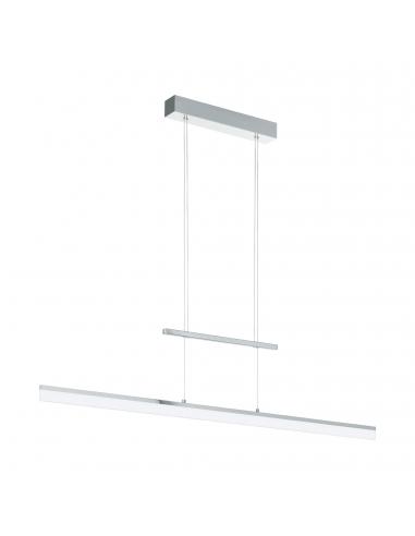 EGLO 96866 - TARANDELL LED pendant lamp in Aluminum, chrome steel and Acrylic