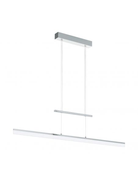 EGLO 96866 - TARANDELL LED pendant lamp in Aluminum, chrome steel and Acrylic