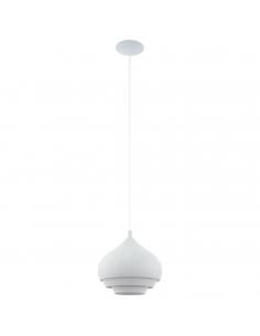 EGLO 96883 - CAMBORNE Living Room Lamp in White Steel