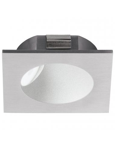 EGLO 96902 - ZARATE Recessed LED Lamp in Cast Aluminum, Silver and Acrylic