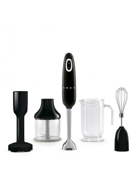 Hand blender with accessories Black - SMEG