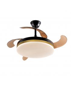 Fan Black-Gold Ø50 Dim -...