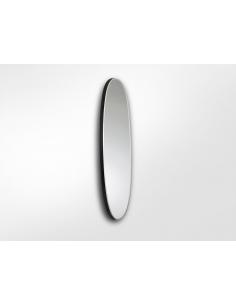 Oval Mirror 136X36 Black -...