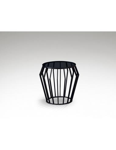 Matte Black Nightstand - SCHULLER Ciros