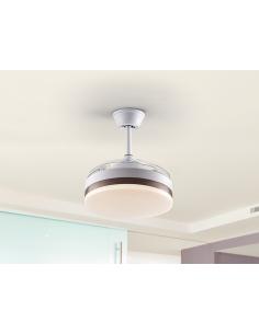 MiniVentilador Blanco Ø40... 2