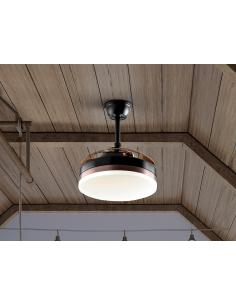 Black Mini Fan Ø40 Dim -... 2