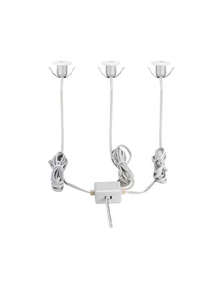 EGLO 97079 - CHANGO Recessed LED Lamp in White Aluminum