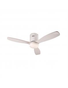 MiniVentilador Blanco Regulable Mando - Schuller Siroco