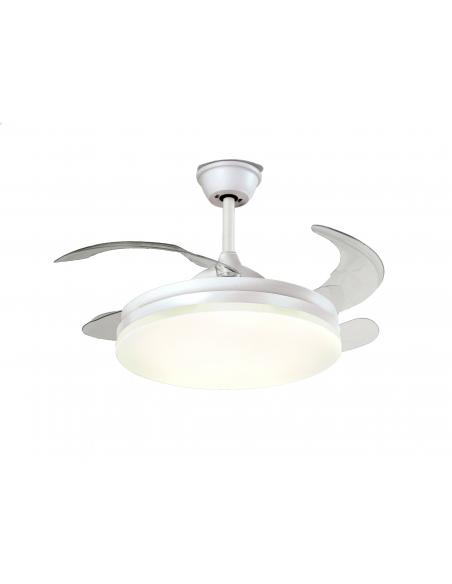 Fan White Ø50 Adjustable Remote Control - SCHULLER Vento