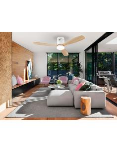 Fan White Wood Adjustable... 2