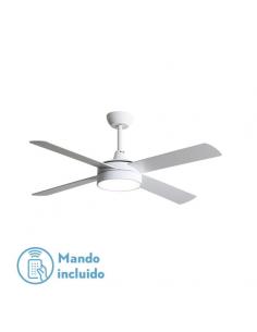 Fan Dc Nevery 26w White 4 blades White/beech 122d 2950lm 3000k,4000k,6000k Remote-timer-memory 24