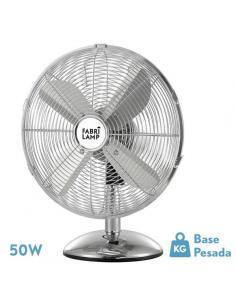 Pali Chrome Desktop Fan 50w 3 Speed 43 D Oscillating