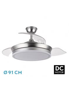 Ventilador Ø91 Níquel -...