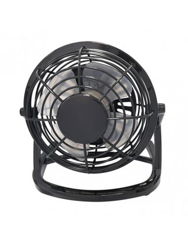 Tango 2.5w 5v Black Desktop Mini Fan 14.5x14.5x10 Cm Adjustable Power Supply Through USB Port