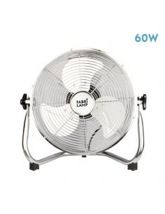 Libis Industrial Fan 60w Chrome 40d 3 Speeds 44x48.5x27.5 Cm