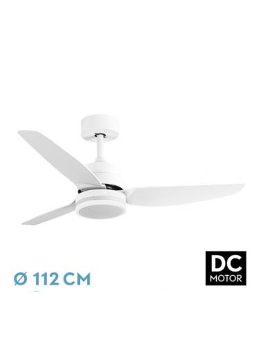 Fan Dc Jarama 20w White 3asp.6speeds 3000-4000-6500k 2350lm Remote, memory, temperature 112d
