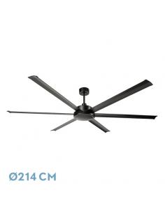 Fan Dc Samson Black Without Light 6asp 214d With Remote And Timer