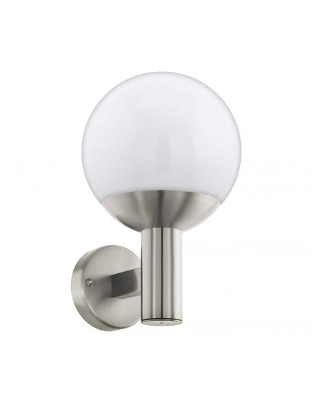 EGLO 97247 - NISIA-C Outdoor LED Wall Light in Stainless Steel Stainless Steel and Acrylic