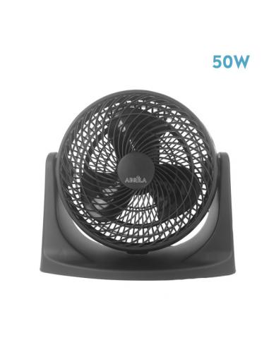 Balboa Black Desktop Fan 3 Speed.50w.3asp 26x28.5x26 Cm