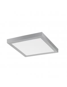EGLO 97265 - FUEVA 1 Lámpara de Superficie LED en Aluminio plata y Acrílico