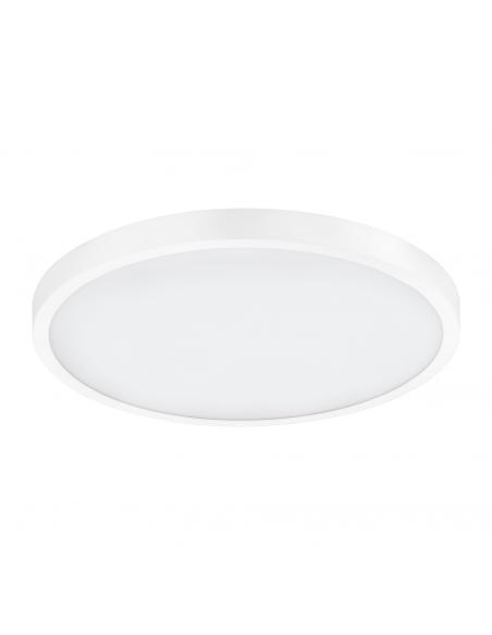 EGLO 97266 - FUEVA 1 Lámpara de Superficie LED en Aluminio blanco y Acrílico