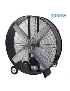 Industrial Maximum 1000w Black 112d 2 Speed Fan With wheels