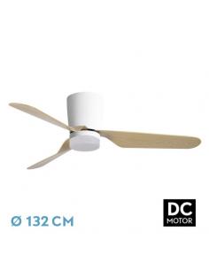 Fan 18w Dc Kochi White 3 Blades Beech 6 Speed 3000-4000-6000k Remote+timer 132 D 2025