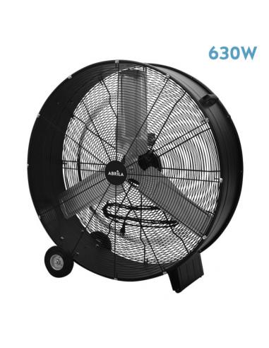 Fan Industrial Maximum 630w Black 97.6d 2 Speed.3asp.alum.wheels 100x97.6x42cm